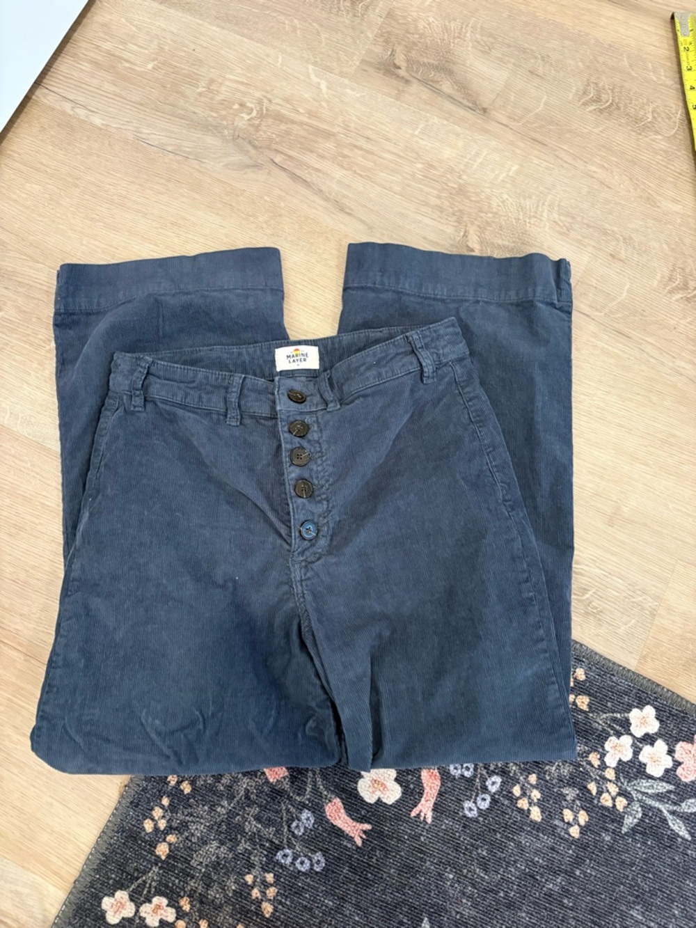 Marine Layer Corduroy Bridget Wide Leg Pants - Picture 2 of 8